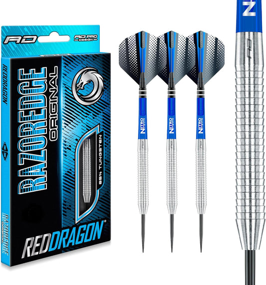 Razor Edge 1-85% Tungsten Steel Darts with Flights and Stems